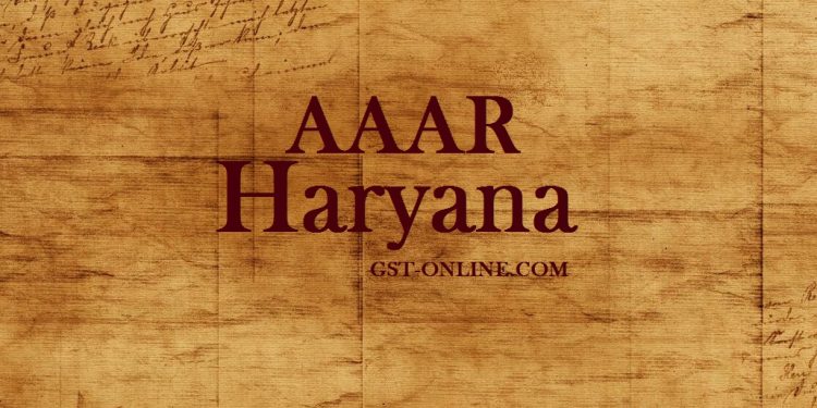 GST- Compilation of Ruling by AAAR Haryana￼