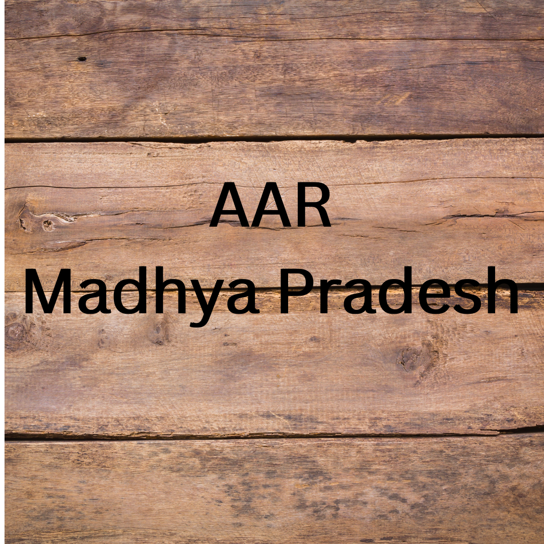 GST- Compilation of Ruling by AAR Madhya Pradesh